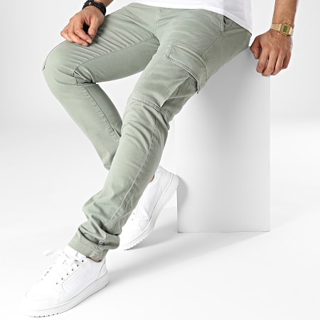 Pepe Jeans - Pantaloni Sean Cargo Verde Khaki