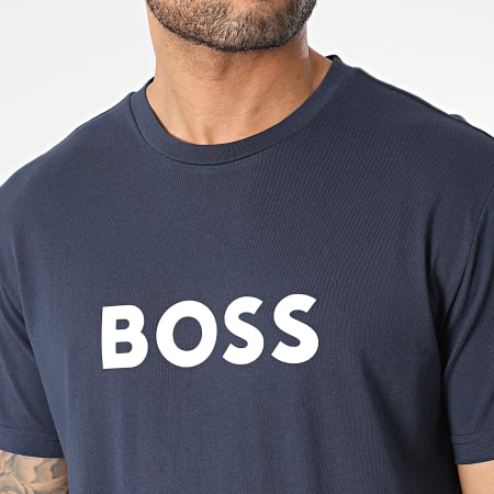 BOSS - Tee Shirt 50491706 Bleu Marine