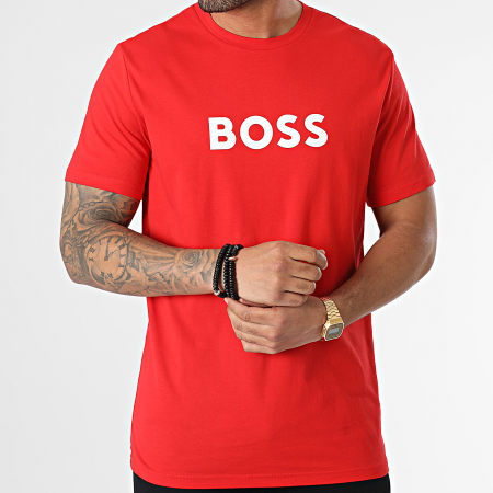 BOSS - Tee Shirt 50491706 Rouge