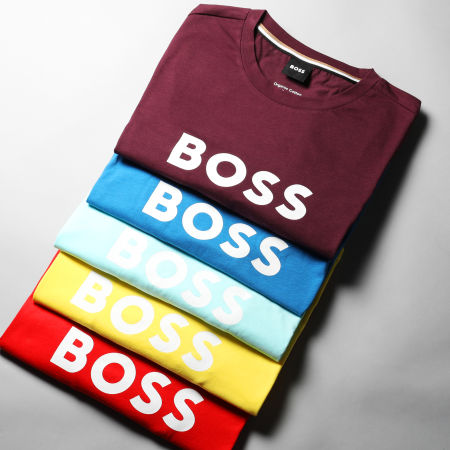 BOSS - Camiseta 50491706 Rojo
