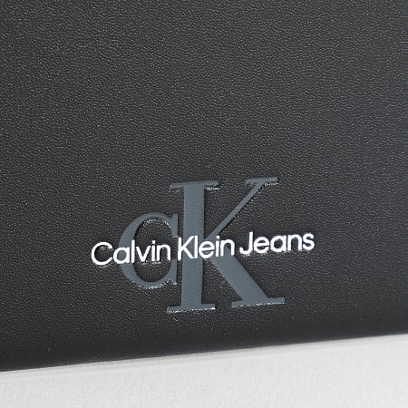 Calvin Klein - Tarjetero Monogram 0431 Negro