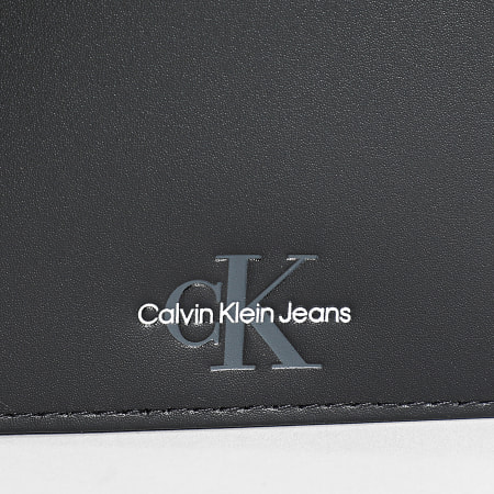 Calvin Klein - Portefeuille Monogram Soft 0430 Noir