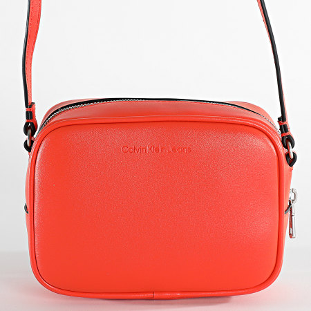 Calvin Klein - Bolso de mujer Sculpted Camera Bag 0275 Naranja