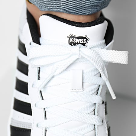 K Swiss Baskets Court Palisades 06931 White Gray Black