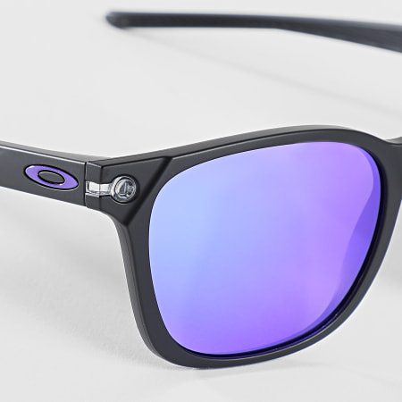 Oakley - Gafas de sol Ojector Negro Violeta Espejado