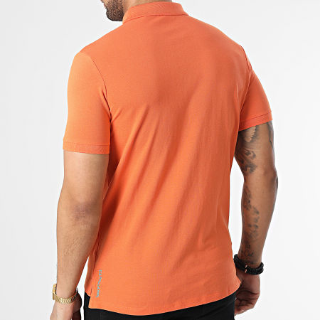 US Polo ASSN - Polo de manga corta King Orange