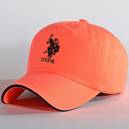 US Polo ASSN - Cappello arancione fluo 65762