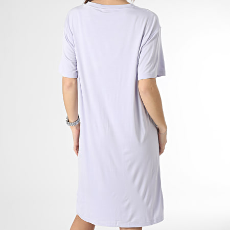 HUGO - Robe Tee Shirt Femme Nightly 50490711 Lavande