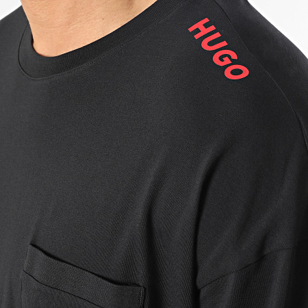 HUGO - Tee Shirt Manches Longues A Poche 50478910 Noir