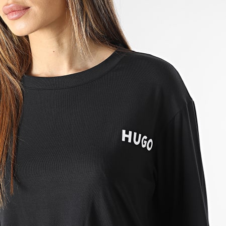 HUGO - Maglietta a maniche lunghe da donna Unite 50490706 Nero