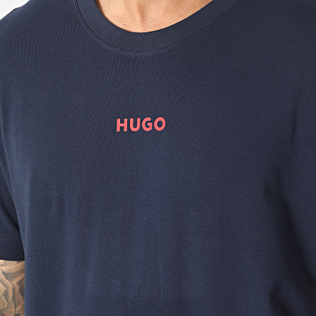 HUGO - Linked Camiseta 50493057 Azul Marino