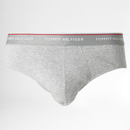 Tommy Hilfiger - Set di 3 boxer Premium Essentials 3766 nero grigio erica bianco
