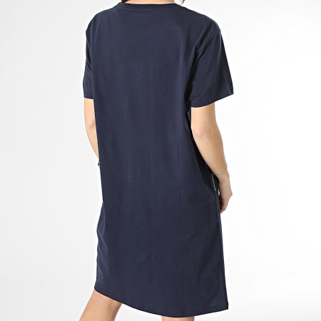 Tommy Hilfiger - Robe Tee Shirt Femme 1639 Bleu Marine