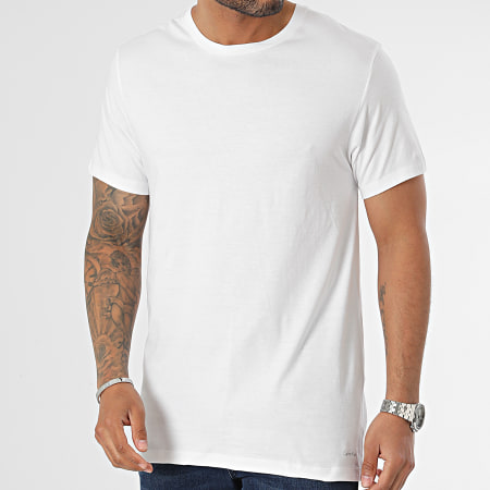 Calvin Klein - NB4011E Pack de 3 camisetas blancas