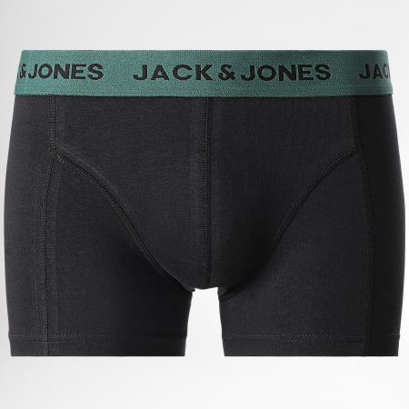 Jack And Jones - Juego De 3 Calzoncillos Efecto Negro Verde Caqui Gris