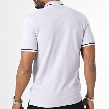 Jack And Jones - Polo Manches Courtes Paulos Lila