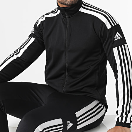 Adidas Sportswear - SQ21 GK9545 GK9546 Tuta da ginnastica a righe nere