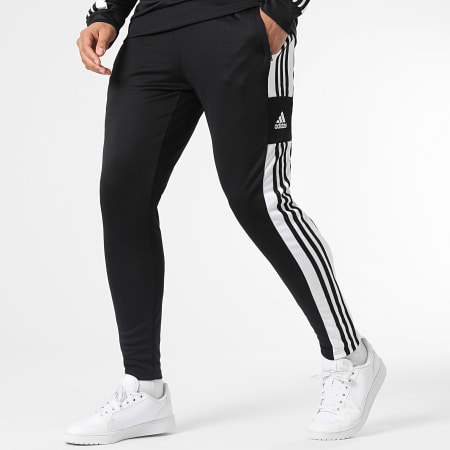 Adidas Sportswear - Tuta da ginnastica con strisce SQ21 GK9545 GK9548 Nero