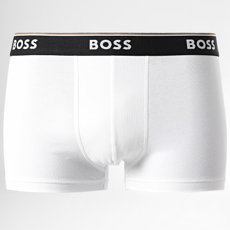 BOSS - Lot De 3 Boxers 50489612 Noir Blanc Beige