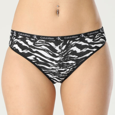 Calvin Klein - Juego de 2 bragas para mujer QD3991E Negro