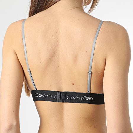Calvin Klein - Sujetador de mujer QF7217E Heather Grey