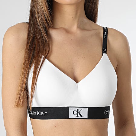 Calvin Klein - Sujetador de mujer QF7218E Blanco
