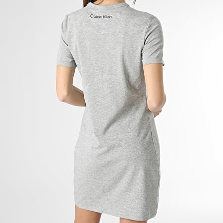 Calvin Klein - Loungewear Donna Tee Shirt Dress QS6944E Grigio erica