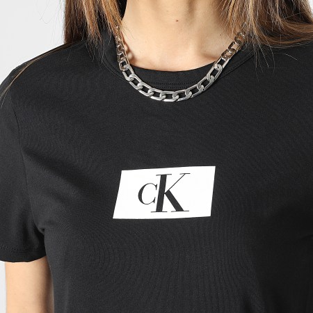 Calvin Klein - Loungewear Donna Tee Shirt Dress QS6944E Nero