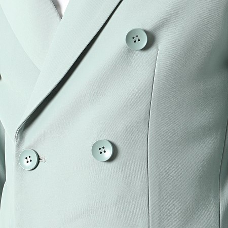Frilivin - Set giacca blazer e pantaloni chino FSX2097B Verde chiaro