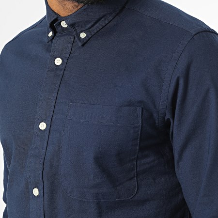 Jack And Jones - Camicia a maniche lunghe blu navy
