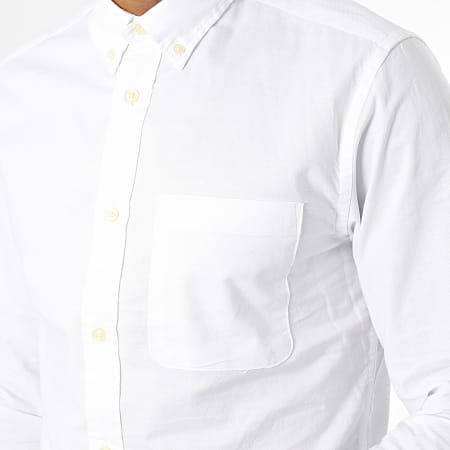 Jack And Jones - Chemise Manches Longues Brook Oxford Beige Clair