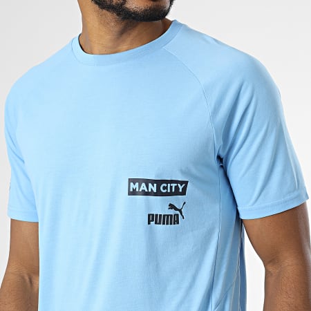 Puma - Tee Shirt 767732 Bleu Clair