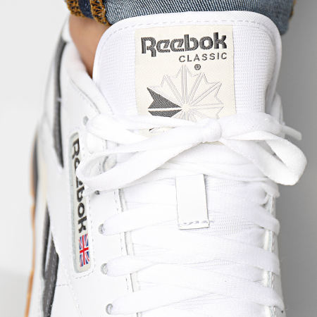 Reebok - Classic Leather HQ2231 Calzado Blanco Gris Puro Vintage Charcoal Zapatillas