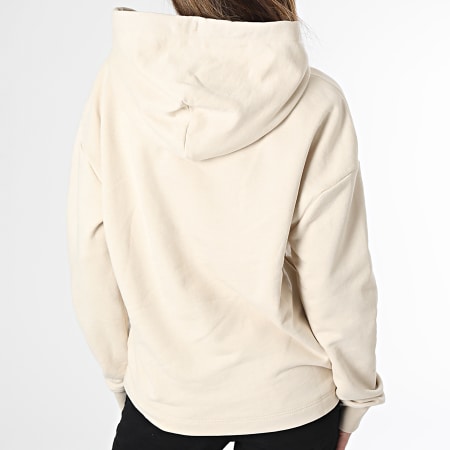 Tommy Jeans - Sudadera con capucha Essential Logo 5410 Beige para mujer