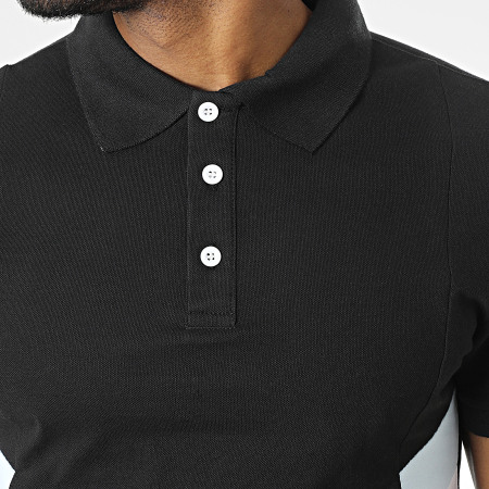 Zayne Paris  - E409 Conjunto de camiseta negra y pantalón corto de jogging