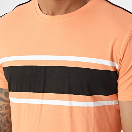 Zayne Paris  - E384 Set di maglietta e pantaloncini da jogging arancioni
