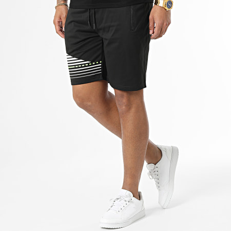 Zayne Paris  - E400 Set di maglietta nera e pantaloncini da jogging
