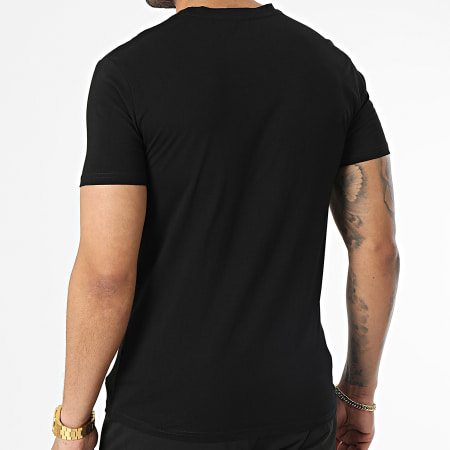 Zayne Paris  - E400 Conjunto de camiseta negra y pantalón corto de jogging
