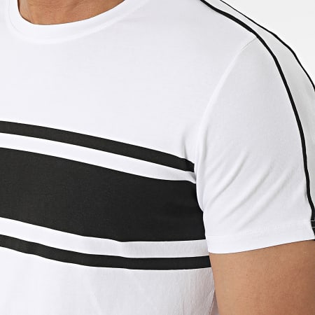 Zayne Paris  - E384 Set di maglietta bianca e pantaloncini da jogging