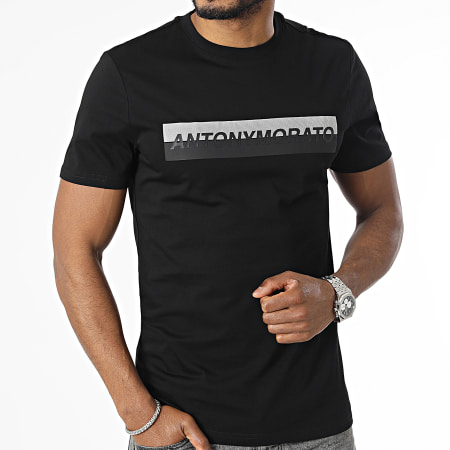 Antony Morato - Camiseta MMKS02222 Negro