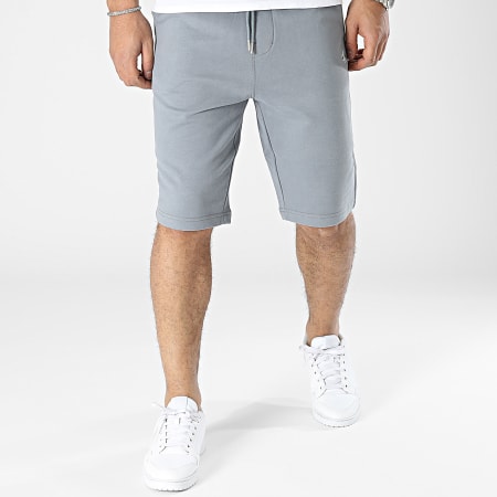 Calvin Klein - Micro Mono Logo Jogging Shorts 2915 Gris