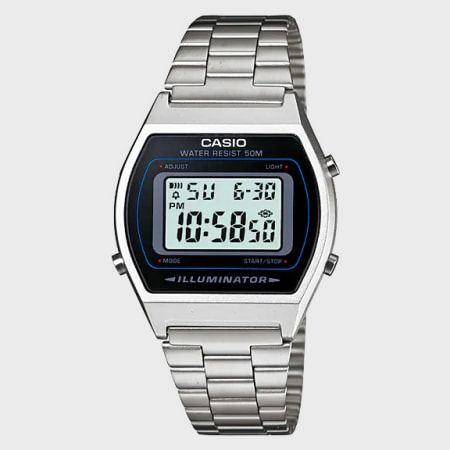 Casio - Reloj de acero Edgy Collection 40WD-1AVEF