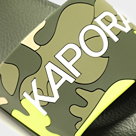 Kaporal - Claquettes Doral Camouflage Vert Kaki