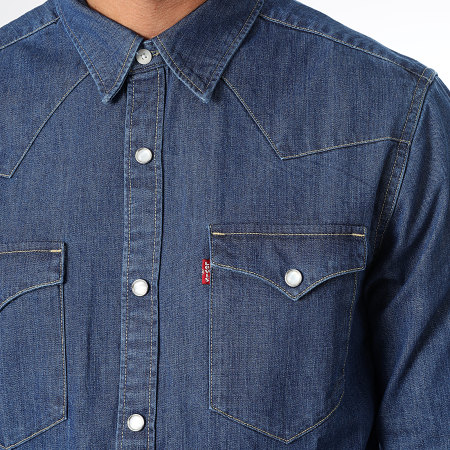 Levi's - Camicia jeans a maniche lunghe 85744 Blu Denim