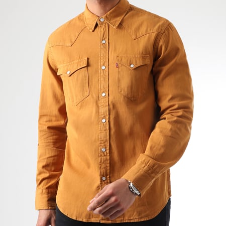 Levi's - Chemise Manches Longues Western Standard 85745 Camel