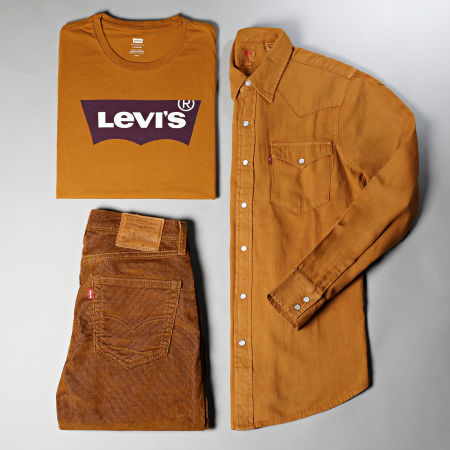 Levi's - Standaard Western Long Sleeve Shirt 85745 Camel