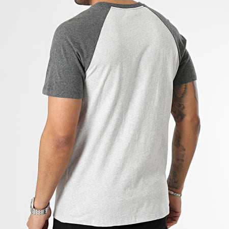 Superdry - Camiseta M1011621A Gris jaspeado