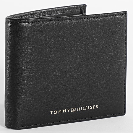Tommy Hilfiger - Portefeuille Premium Leather Mini 0988 Noir