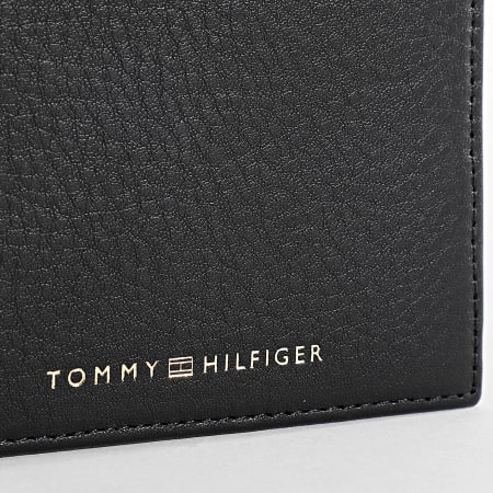 Tommy Hilfiger - Portefeuille Premium Leather Mini 0988 Noir