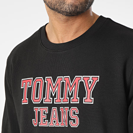 Tommy Jeans - Sweat Crewneck Regular Entry Graphic 6366 Noir